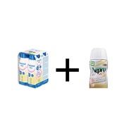 【mobileaid-HLT】 Nepro LP 220ml/bot (Carton of 30's) + Fresubin Renal Vanilla Flavour 200ml/bottle pack of 4's x 3