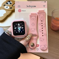Rilakkuma Suitable for Xiaocai Phone Watch Strap Z11Z10 Silicone Z9Z8aZ7 Children's Strap D3D2Q1A7.2