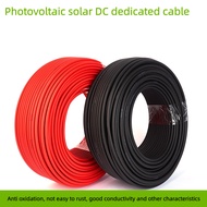 1M/Photovoltaic DC Cable 4-square Cable H1Z2Z2-K Solar Dedicated Wire PV1F2.5/4/6 Copper Core Flexib