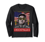 Rocketman Kim Jong Un Funny Trump Ugly Christmas Sweater