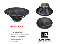 Loa rời Bass 40 phi 170 C51 XN B15-170A