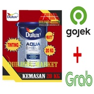 CAT TEMBOK TINTING DULUX AQUASHIELD WATERPROOFING EXTERIOR 20 KG