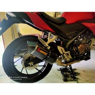 Exhaust cbr 150r cb150r vixion r15 byson verza scorpio gsx nmax aerox Exhaust Akrapovic evo Round