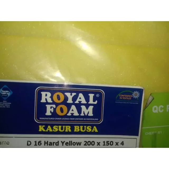 busa Lembaran Royal Foam Ukuran 160x200 tebal 2-5cm busa jok kursi polos alas spon cuci piring terbr