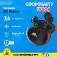 TWS 5.3 Super Bass HD Stereo Headset Bluetooth REXI WA05 Earbuds