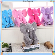 30cm/40cm/60cm Elephant Plush Gift Pillow - Animal Stuffed Toys Plushie Toy Cute Anak Patung Gajah