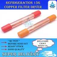 Filter Dryer 15g 20g 30g AC-R8421 Refrigerator Tools Copper Filter Dryer Gas Fridges & Freezers Drie