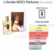 Decant▪️L'aimée▪️MDCI Parfums // 香水分裝 香水試用 試香 l'aimee fragrance perfume parfum tester sample