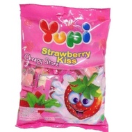 permen yupi strawberry kiss 120gr