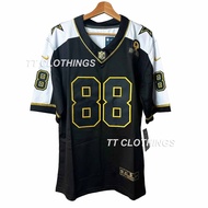 NFL American Football Senior Jersey Football Lamb # 88 Black Gold Dallas Cowboy Shirt Men's