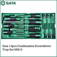 Sata 09913 13pcs Combination Screwdriver Tray Set