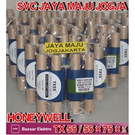 Honeywell] TX55 55mm X 75m SONY EXCELLENCE WAX - FACE OUT || Core 1⁄2" || Ribbon BARCODE - SEMICOATED LABEL || Honeywell PC42T/PC42 T/PC 42T/PC 42T - TX-55/TX 55 - EXCELLENT WAX - 55x75/55x75/55x75 - JAYA MAJU JOGJA