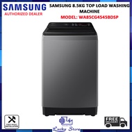 (BULKY) SAMSUNG WA85CG4545BDSP 8.5KG TOP LOAD WASHING MACHINE WITH ECOBUBBLE™, 3 TICKS,SUPER SPEED, DIGITAL INVERTER, FREE DELIVERY
