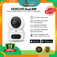CAMERA EZVIZ H7C 4MP+4MP DUAL LENS CAMERA 2K+ SMART WIFI PAN & TILT CAMERA