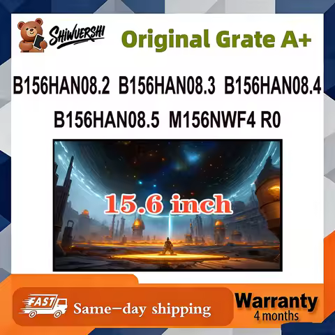 Original New A+ 15.6 inch Slim Laptop Lcd Screen Panel B156HAN08.2 B156HAN08.3 B156HAN08.4 B156HAN08