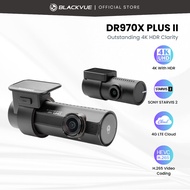 BlackVue DR970X-2CH Plus II Dash Cam I 4G Cloud I 4K HDR Sony STARVIS 2 Sensor I  Pre-Event recordin