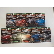 Hot Wheels Fast & Furious Wave 1, 2, and 3