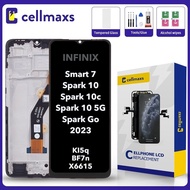 For INFINIX Smart 7 HD TECNO Spark 10 10c 5G Spark Go 2023 KI8 KI5q KI5k KI5m BF7n X6515 X6516 LCD T
