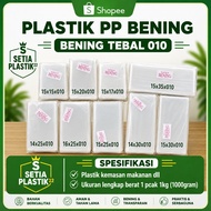 PP plastic thickBENING 010 complete sizes: 14x25 14x30 15x15 15x17 15x20 15x25 15x30 15x35 16x25 sna