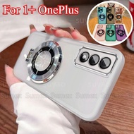 For 1+ OnePlus Nord 5 CE5 5G Transparent Clear Case Cover Stand Phone Holder Ring Bracket Camera Sho