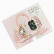 Original Factory Hot-selling A58 Plus Smart Watch Small Gold Watch Full Diamond Bluetooth Call A58 Smart Watch