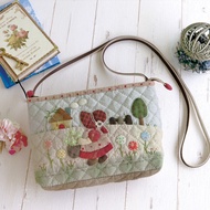 [Direct from JAPAN] Craft Shibata Akemi happiness mood Tweet about outing poshest patchwork bag &amp;amp  pouch Sue