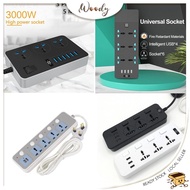 【Woody】Standard Extension wire socket Malaysia 3 pin Plug Extension socket 1meter & 5 meter