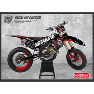 Crf decal 150/ decal klx/ decal trail/ decal cross/ decal gordon/ decal crf fullbody/ sticker crf