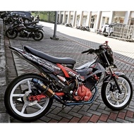 KNALPOT RACING SJ88 SJ 88 SJ-88 SATRIA FU KARBU INJEKSI SONIC MXKING