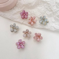 FLOWER STYLE FRINGE CLIPS HAIR ACCESSORIES/S MINI FLOWER FRINGE CLIPS