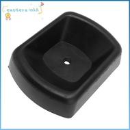 EMOTEMY Trailer Wheel Chock, Nitrile Rubber Black Rubber Wheel Chock, Stable 16.8 x 12.7 x 3.5cm Jac