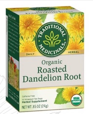 Traditional Medicinals Organic Dandelion Root Tea 16 Tea Bags 32 g