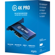 # Elgato 4K PRO - Internal PCIe 4K 60fps Video Gaming Capture Card With VRR Passthrough #