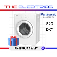 PANASONIC 8KG FABRIC CARE TUMBLE DRYER NH-E80JA1 / NH-E80JA1WMY