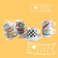 ✨Love Duck Coffee✨ORKER ESPRESSO ESPRESSO Cup Plate Set 60cc