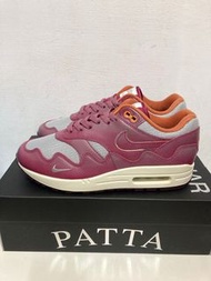 Patta x Nike Air Max 1 Night Maroon 聯名 酒紅 氣墊 休閒鞋 Lebron 周董