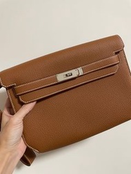 Hermes Togo Kelly Depeches 25 Gold