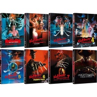 Old Movies Worth Collecting A Nightmare on Elm 1-8 dvd Movie Thai/English/With Thai Subtitles Cash D