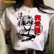 Japanese Anime Naruto T Shirt Kawaii Cartoon Akatsuki T-Shirt Itachi Sasuke Graphic Tees Grunge Summer Tops Unisex
