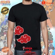 Naruto Akatsuki T-Shirt Short-Sleeved Men's Fashion Baju Anime MALAYSIA
