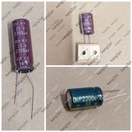 2200uF 35V / 2200uF 10V / 2200uF 25V Capacitor Kapasitor