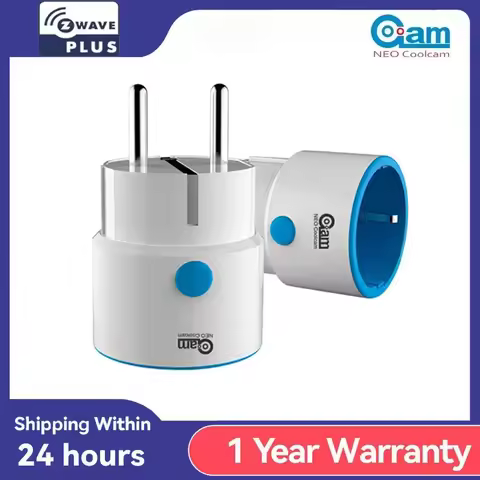 NEO Coolcam Z-WAVE PLUS EU Smart Power Plug Socket Home Automation Alarm Smart Home System Z Wave 86