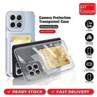 Transparent Case X8b X7b Slot Silicone Case For Honor X8b X7b Cover For Honor Case