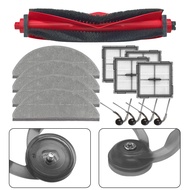 【 Beauroom】สำหรับ Roborock Q10 Q8 Max Pro ชุดผ้าถูพื้นตัวกรองแปรงด้านข้าง [วันที่ดี] [เปิดตัวผลิตภัณ