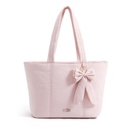 BAGSMART กระเป๋าเดินทาง Bowknot ผู้หญิงกันน้ำน้ำหนักเบากระเป๋าสะพาย กระเป๋าด้านหน้า