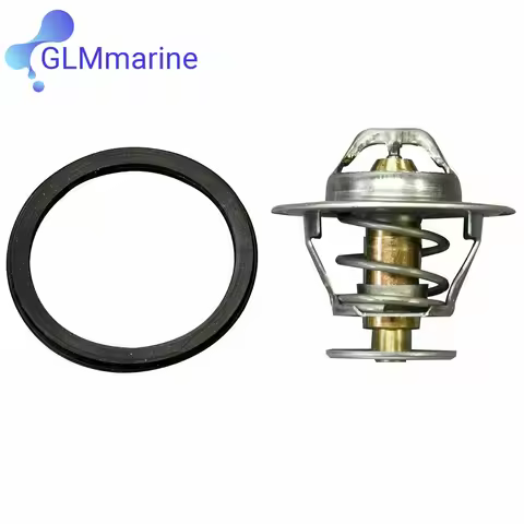 Thermostat Kit 82 Degree 3831424 for Volvo Penta MD31 AD41 KAD42 KAD43 KAD300 Engines 875849 876128 