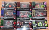 共8盒 全新 未開 kamen rider HYPER DETAIL GEAR 第 1 2 3 套 HDG 變身 腰帶 belt 拉打 幪面超人 01 zero one kabuto 甲鬥王 玩家 龍