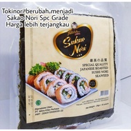 Tokinori Sakao Nori Sushi Kimbap Nori HALAL 10 sheets Roasted Seaweed flavor