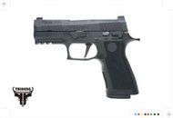 【侵掠者】SIG SAUER 授權 P320 XCARRY GBB 瓦斯短槍-黑色-VFC代工-現貨