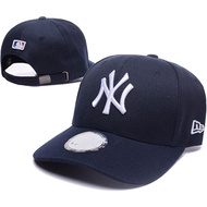 Adjustable baseball cap, New Era New York Yankees 9FORTY, navy blue, simple, versatile, casual, unis